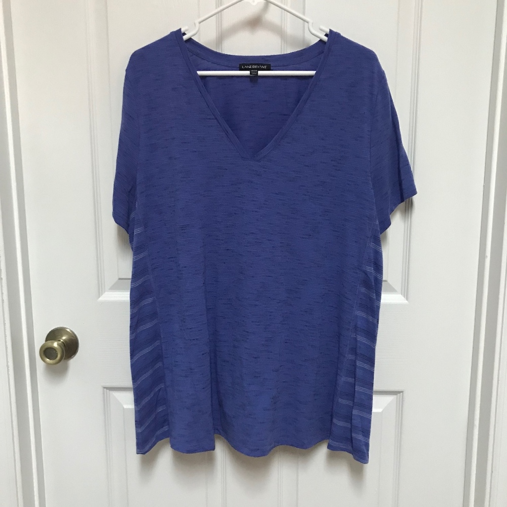 Lane Bryant Mixed-Media Tee